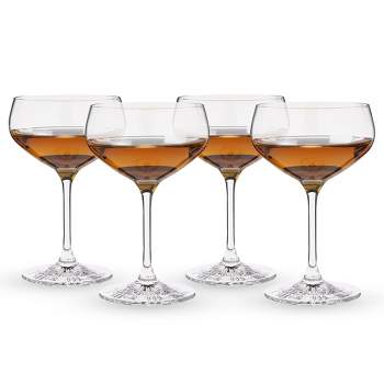 Spiegelau Coupette Glasses Set of 4 - Cocktail Coupes Crystal - Holds 8.3 oz