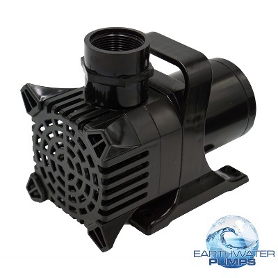 Earthwater Pumps EW-8000 Submersible Water Pump for Fountain, Pond, Aquarium & Hydroponics