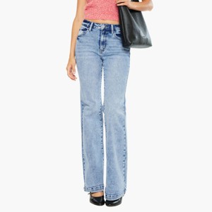 KanCan Essentials Avonlea High Rise Wide Leg Flare Jeans - 1 of 4