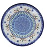 Blue Rose Polish Pottery Vena Dinner Plate - 2 of 3