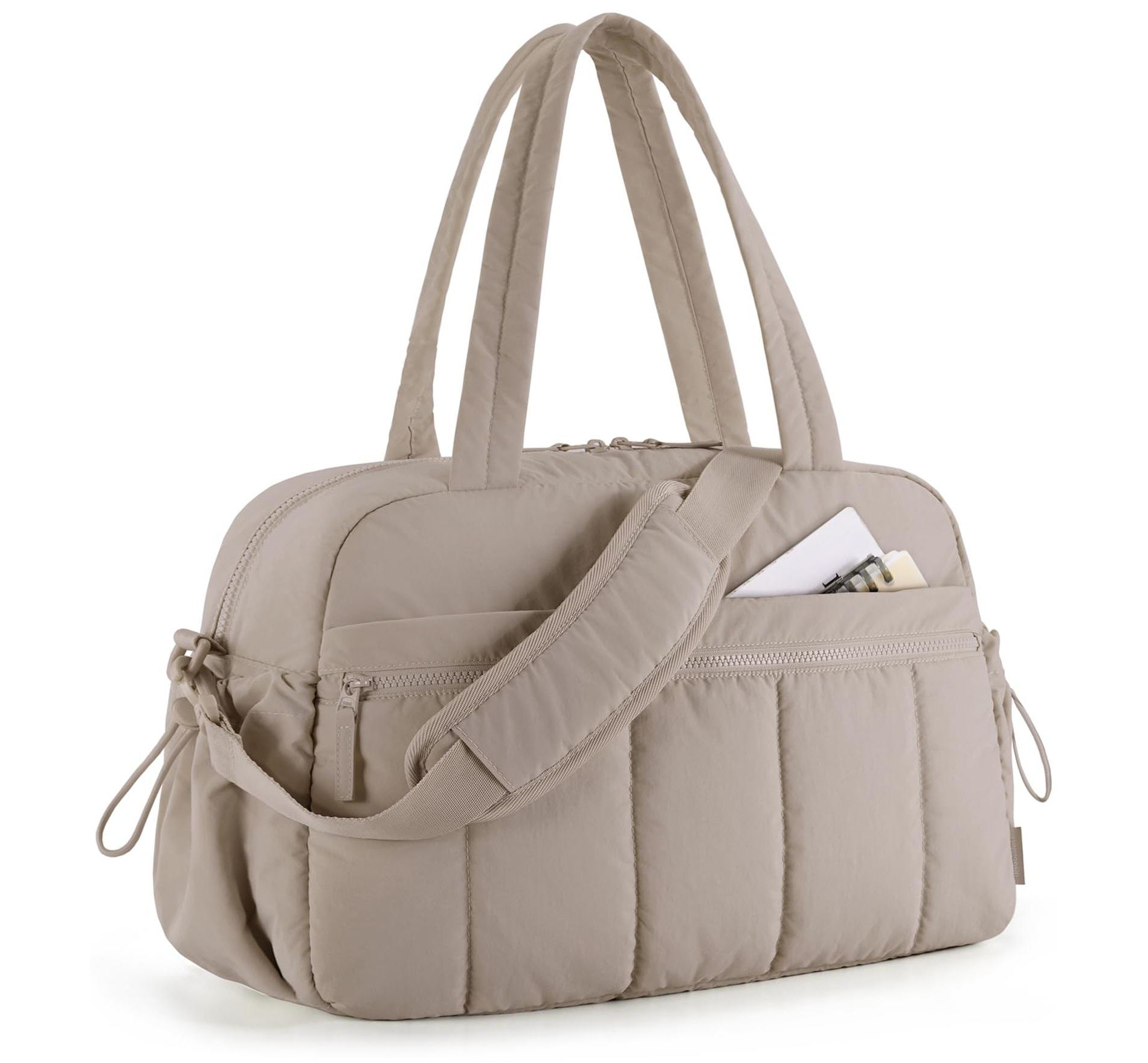Gym Bag, Duffle Bag for Travel with Wet Pocket, Lightweight Carry on Weekender Duffel, Water Resistant