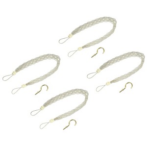 Unique Bargains Hand Woven Decorative Braided Curtain Tiebacks - 1 of 4