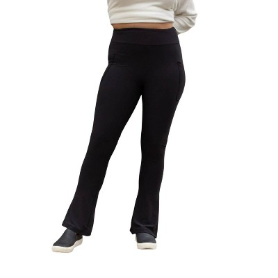Women's Flare Leggings With Pockets - Julia Rose