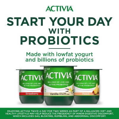 Activia® Vanilla Probiotic Lowfat Yogurt Cups, 12 ct / 4 oz - Pick