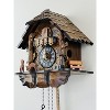 Musical Cuckoo Clock With Hand-Carved Case – 10 Inch With Feeding Deer by River City Clocks - 4 of 4