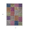 Copper Navy Blue And Gold Patchwork Washable Indoor Outdoor Area Rug - 3 of 4