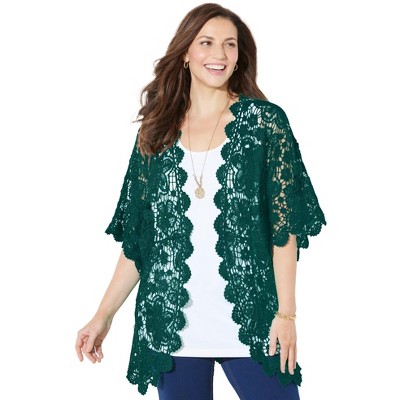 Catherines Graceful Crochet Duster
