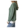 Women's Abigail V-Neck Pullover Hoodie Sweater - SIX/FIFTY - 3 of 4