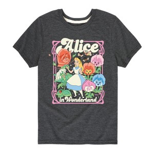 Boys' - Disney - Alice In Wonderland Short Sleeve Graphic T-Shirt - 1 of 4