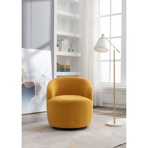 NicBex Swivel Barrel Chair Modern Accent Chair Armchair Comfy Chair Living Room Chair for Reading Room, Bedroom - 1 of 4