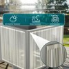 Bestier Patio Furniture Set, 5PCS Wicker Conversation Set for Backyard, Outdoor Couch Set with 4.5" Thick Cushion and Ottoman, Garden - 2 of 4