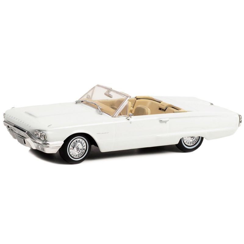1964 Ford Thunderbird Convertible Wimbledon White 1/43 Diecast Model Car by Greenlight, 2 of 4