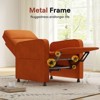 Skyzoo Electric Recliner Chair with Adjustable Backrest & Footrest, Upholstered Recliner Sofa, for Living Room, Nursery - 4 of 4