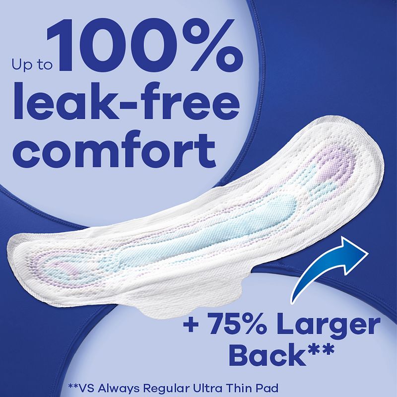 Always Ultra Thin Extra Heavy Overnight Pads, 6 of 11