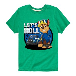 Boys' - Paw Patrol - Let's Roll Chase Short Sleeve Graphic T-Shirt - 1 of 4
