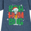 - SpongeBob SquarePants - Squidward Bah Humbug Graphic Short Sleeve Fleece Dress - 2 of 4