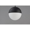 ET2 Lighting Half Moon 1 - Light Pendant in  Black - 3 of 4