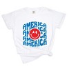 Simply Sage Market S.W.Smiley America Stacked Garment Dyed Tee - 2 of 4