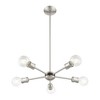 Livex Lighting Lansdale 5 - Light Chandelier in  Brushed Nickel - 2 of 4