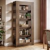 Tribesigns 5-Tier Bookshelf, 70.9" Tall Farmhouse Bookcase, Freestanding Storage Display Shelves for Home Office, Living Room, Bedroom - 2 of 4