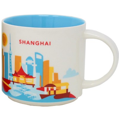 Starbucks You Are Here Series Shanghai Ceramic Mug, 14 Oz : Target