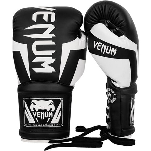 Venum lace up store boxing gloves