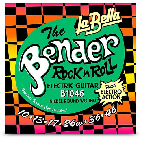 La Bella Bender Rock N Roll Electric Guitar Strings Target