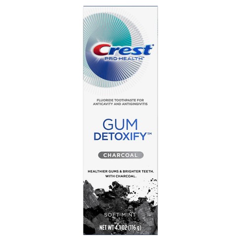 Crest Pro Health Gum Detoxify Toothpaste With Charcoal 4 1oz Target