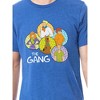 Scooby-Doo Mens' The Gang Ride Mystery Machine Pajama Set Shirt Pants Multicolored - 3 of 4