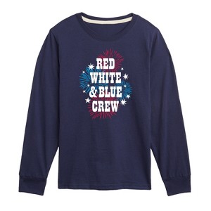 Boys' - Instant Message - Americana Long Sleeve Graphic T-Shirt - 1 of 4