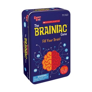 University Games Scholastic - The Brainiac Game Tin - 1 of 4