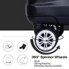 FURNIinspire Bag and Luggage Sets 5 Piece Expandable Hard Shell Suitcase Set Stylish Rolling Travel Luggage for Family, Black, 20.28"*11.42"*30.31" - 4 of 4