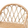 29.7" Hammond Rattan 2 Tier Display Shelf Natural/Brown - bali & pari - 4 of 4