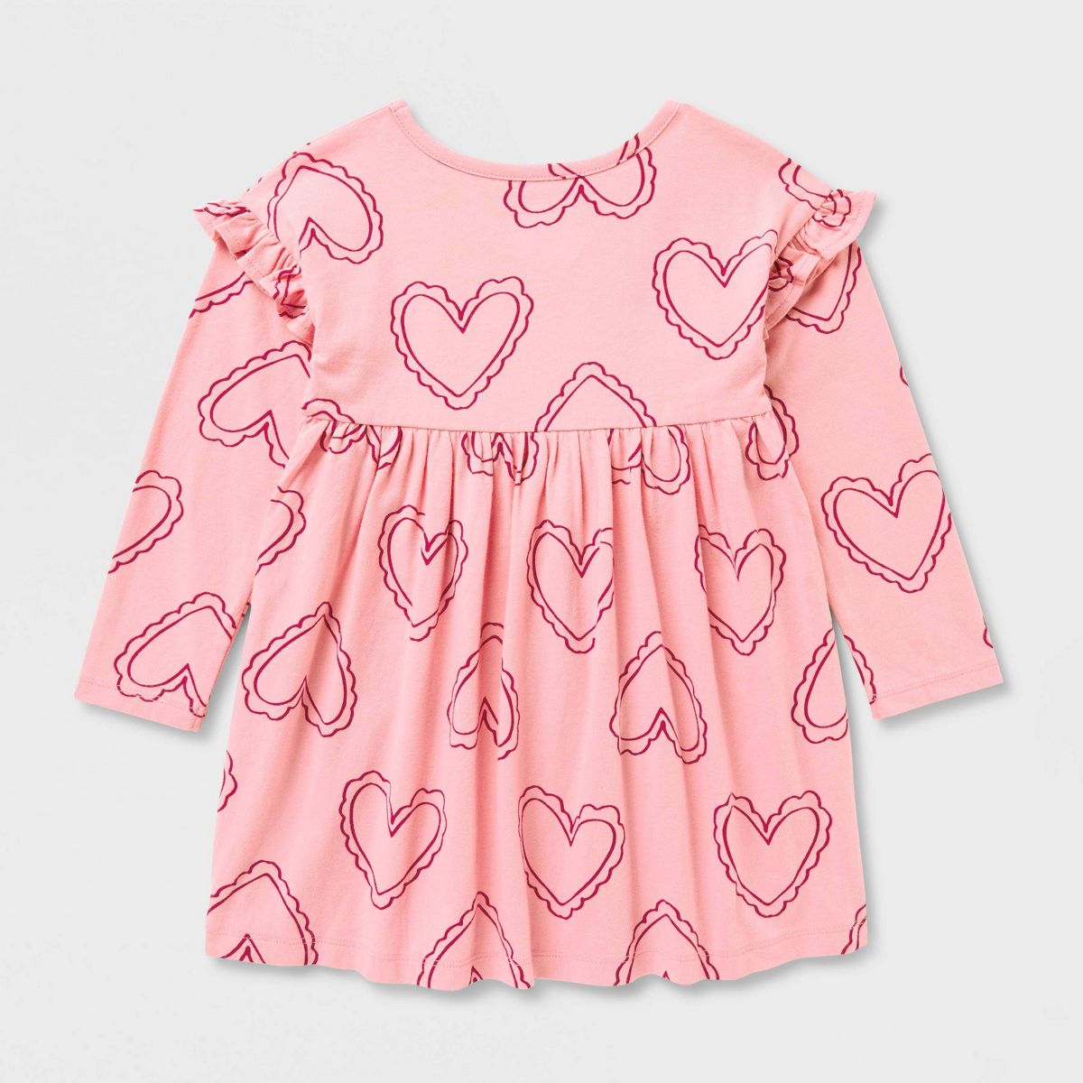 Baby & Toddler Girls' Long Sleeve Dress - Cat & Jack™ - thumbnail 7