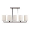 Livex Lighting Hayworth 5 - Light Chandelier in  Bronze - 3 of 4