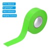 Unique Bargains PVC Non-Adhesive Flagging Tapes for Trail Outdoor 2 Pcs Green 1" x 147 ft - 4 of 4