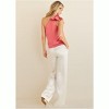 VENUS Womens Bow Detail One-Shoulder Top - 2 of 4