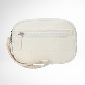 Hynes Eagle Puffer Wristlet Wallet – Women RFID Wallet Purse with Removable Strap, Water-Repellent & Lightweight Design - 1 of 4