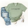 Simply Sage Market S.W.Smiley Cool Teacher  Short Sleeve Tee - 2 of 4
