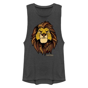 Junior's Lion King Noble Simba Festival Muscle Tee - 1 of 4