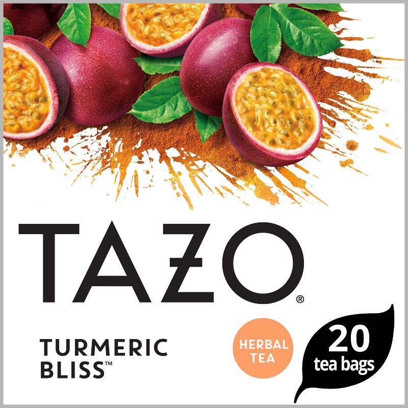 Tazo Turmeric Tea - 20ct/1.7oz, 1 of 8