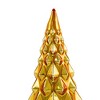Craftoutlet.Com 4.75 In Colored Medium Hue Glass Tree Decorative Holiday Decor Tree Sculptures - 3 of 3