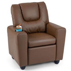 Safstar Kids Recliner w/Cup Holder Adjustable Backrest & Footrest for Boys & Girls - 1 of 4