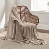 Bedsure-Waffle Weave 100% Cotton Solid Blanket For All Season, Breathable and Soft, Waffle Weave Blanket for Best Gift - 3 of 4