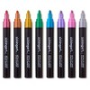 KINGART Liquid Chalk Markers, 8 Metallic Colors - 3 of 4