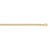Black Bow Jewelry 2.75mm 14k Yellow Gold Hollow Curb Chain Necklace - 2 of 4