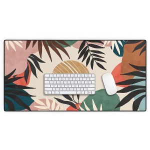Marta Barragan Camarasa Modern tropical sunrise G Desk Mat - Deny Designs - 1 of 4