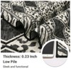 Checkered Area Rugs for Living Room Washable, Soft Low Pile Non-Slip Leopard Print Indoor Carpet Rugs for Entryway Bedroom Dining Room - 2 of 4