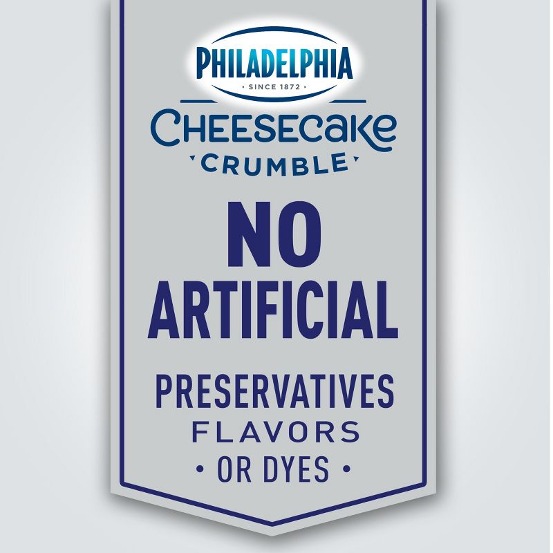Philadelphia Original Cheesecake Crumble Dessert - 6.6oz/2ct, 4 of 10