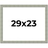 PosterPalooza | Photo Size Sculpted Blue Picture Frame - UV Acrylic, Foam Board Backing, Hanging Hardware - 2 of 4